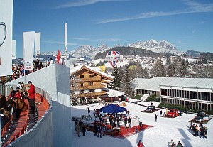 Skigebiet Hahnenkamm in Kitzbühel