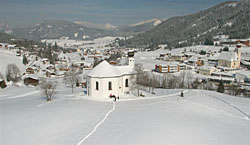 Achenkirch am Achensee im Winter