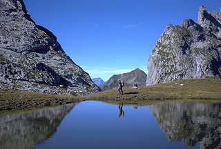 Wandern am Schweizertor im Montafon