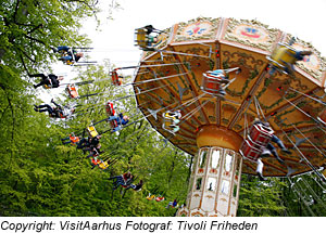 Vergnügungspark „Tivoli“, Kopenhagen, Dänemark