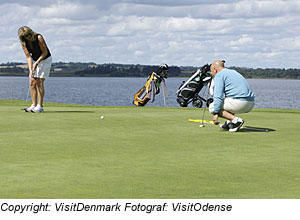 Golfen in Dänemark