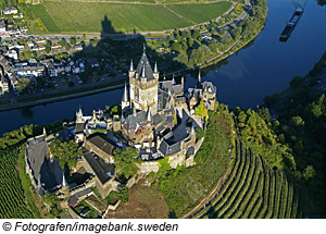 Cochem/Mosel: Reichsburg, Moseltal