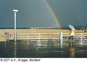 Regentag in Travemünde