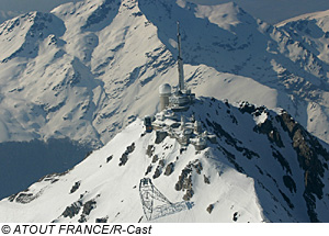 Skigebiet in den Pyrenäen