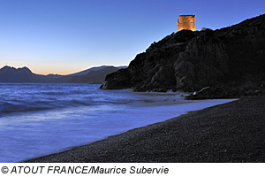 Strand in Frankreich