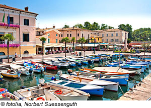  Hafen von Bardolino, Gardasee