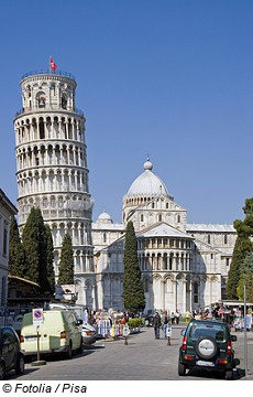 der schiefe Turm von Pisa, Italien