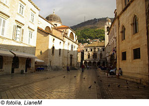 Die Straßen von Dubrovnik