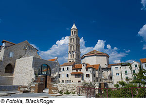 Split in Dalmatien, Kroatien