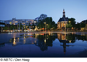 Blick auf die Stadt Den Haag