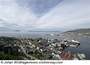 Blick auf Hammerfest