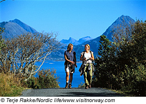 Wanderer in Fjordnorwegen