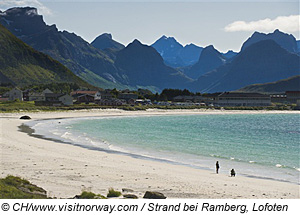 Sandstrand bei Ramberg, Lofoten