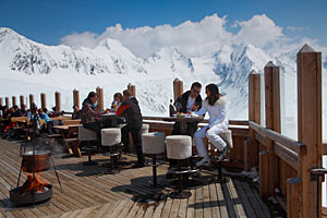 Jause-Station im Ötztal