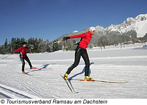 Langläufer in der Steiermark