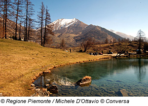 Lago di Laux, Piemont