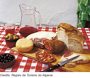 Spezialitäten an der Algarve, Portugal